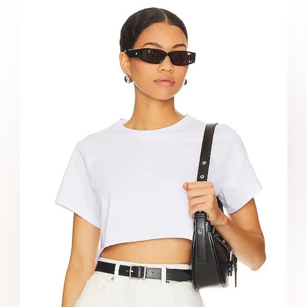 ALLSAINTS Soph Tee in Optic White